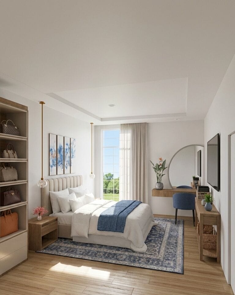 Mid-century bedroom
