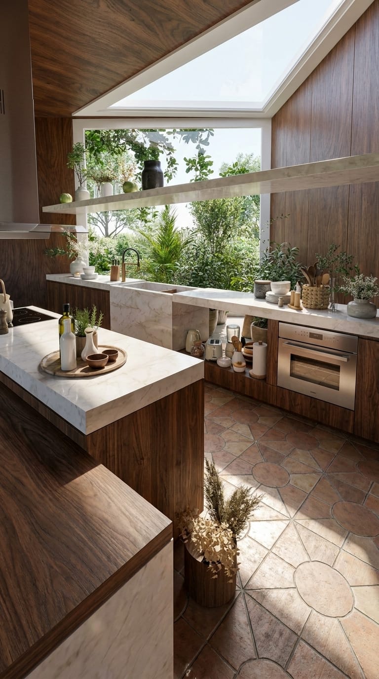 Mid-century kitchen