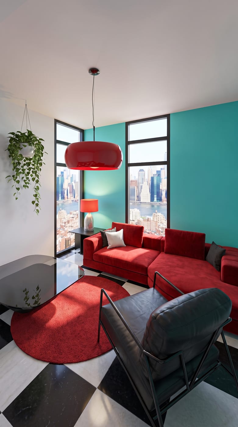 Contemporary living room