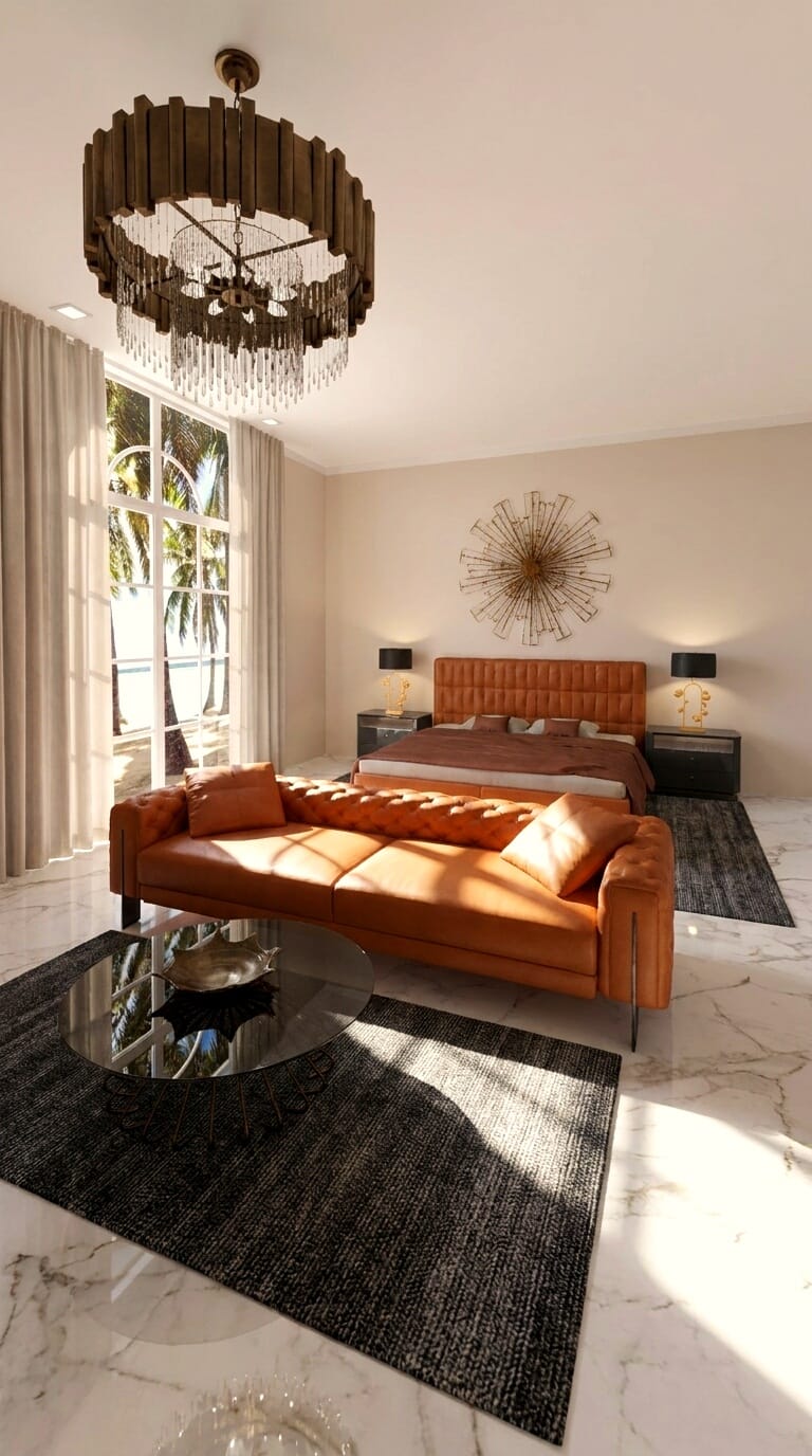 Contemporary bedroom