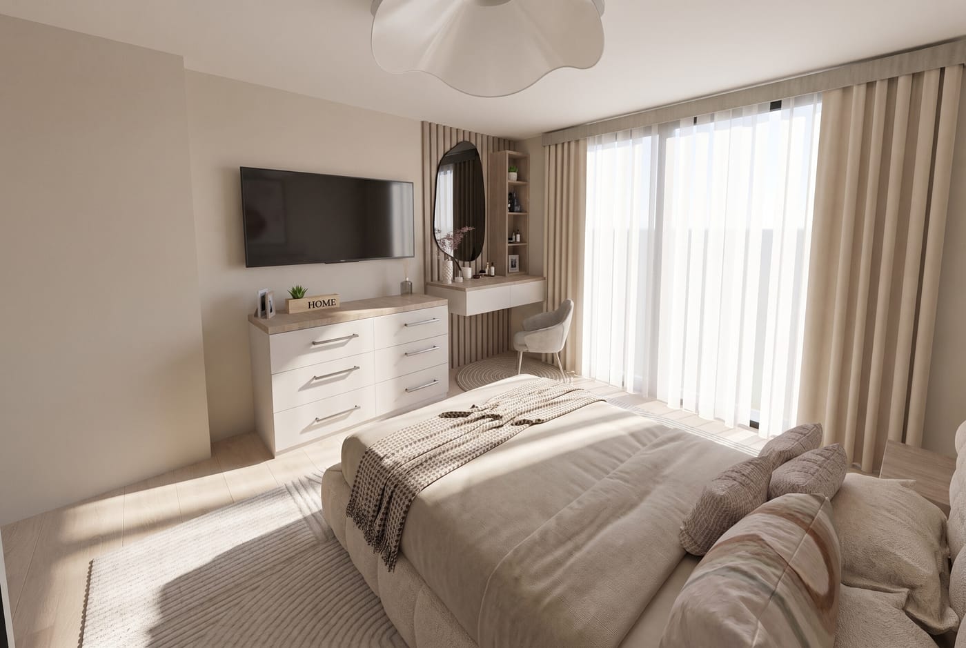 Minimalist bedroom