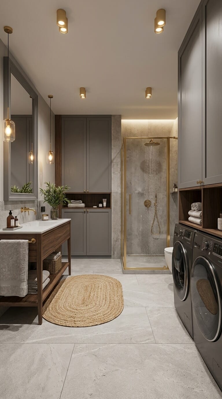 Contemporary bathroom