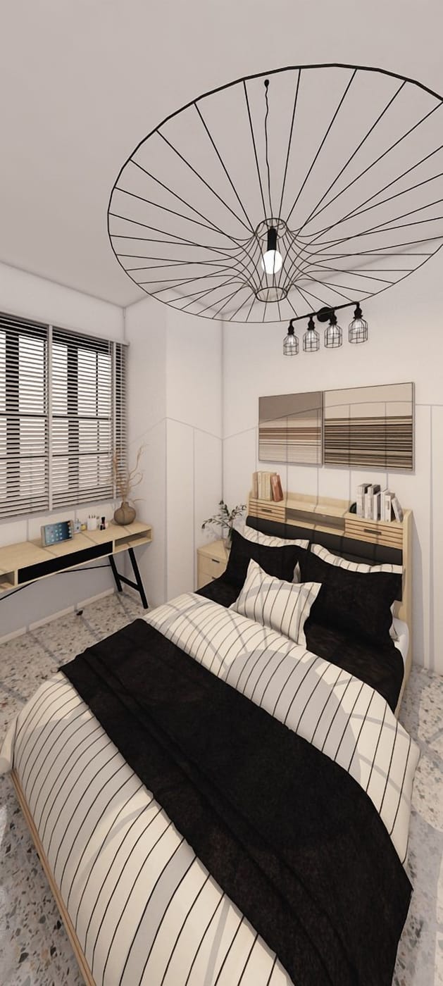 Scandinavian bedroom