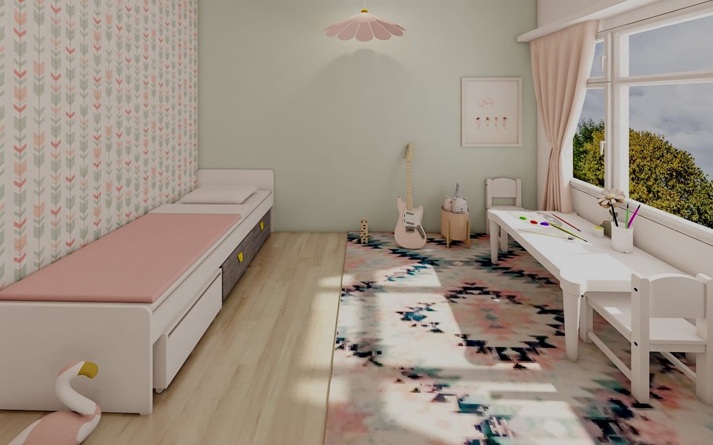 Boho bedroom