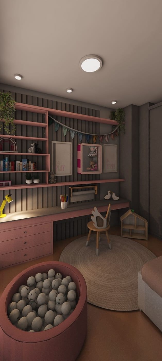 Scandinavian kids room
