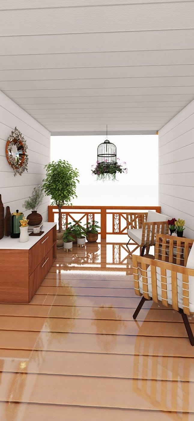 Landscape Balcony outdoor space