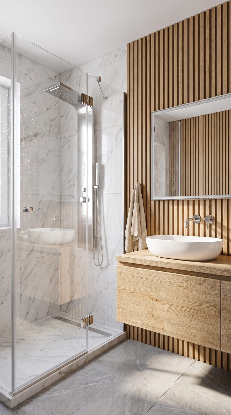 Mid-century bathroom