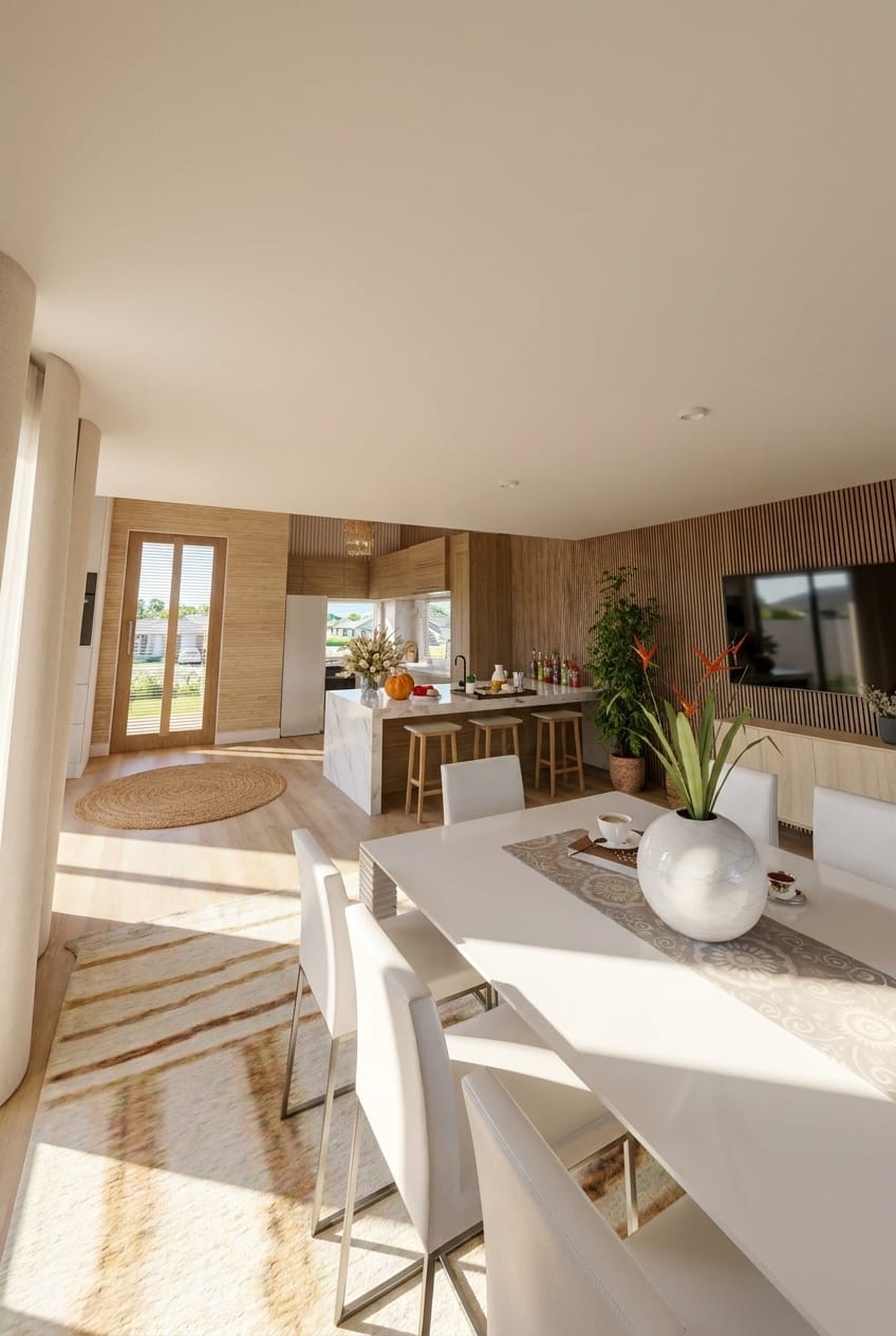 Contemporary dining room