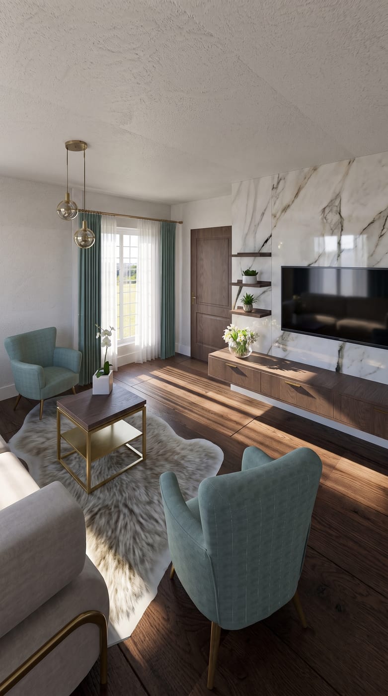 Contemporary living room