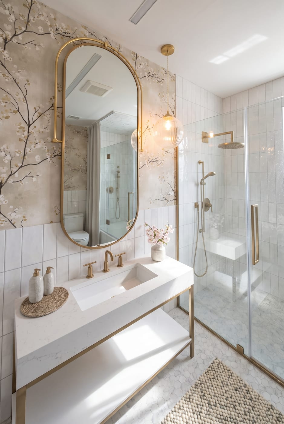 Mid-century bathroom