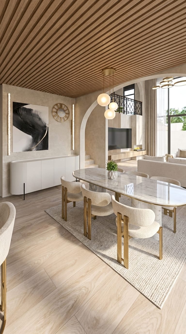 Mid-century dining room