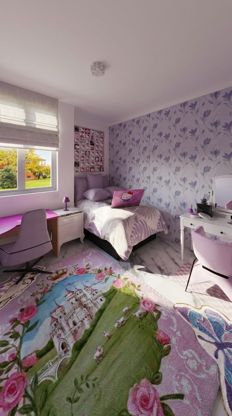 Traditional bedroom