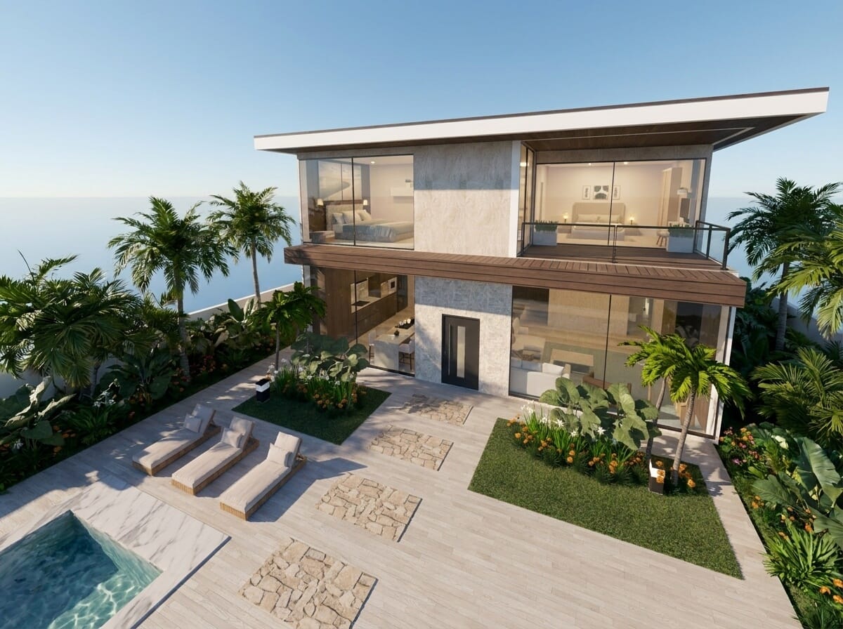 Traditional floor plan
