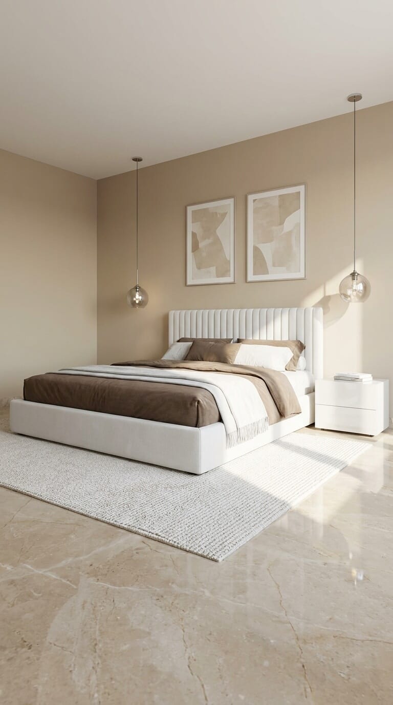 Mid-century bedroom