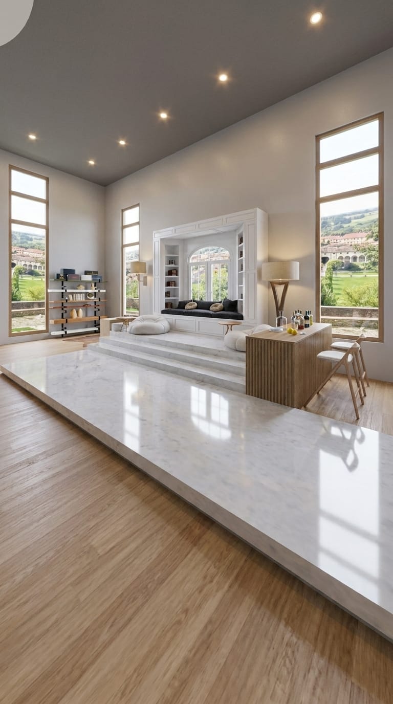 Contemporary living room