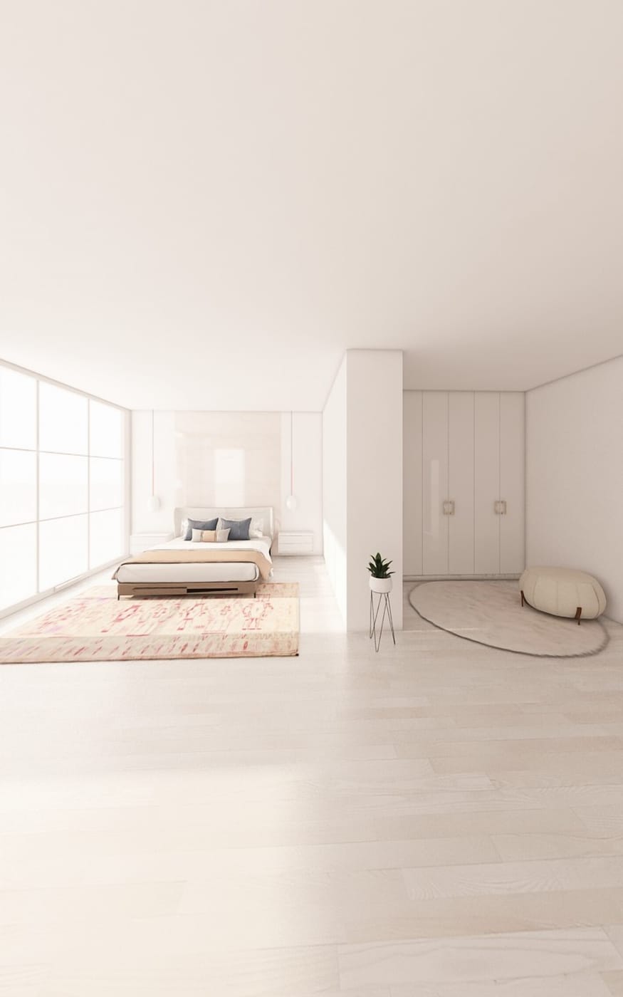 Mid-century bedroom