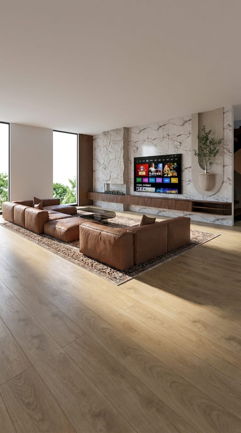 Mid-century living room