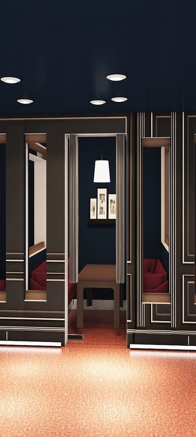 Mid-century dining room