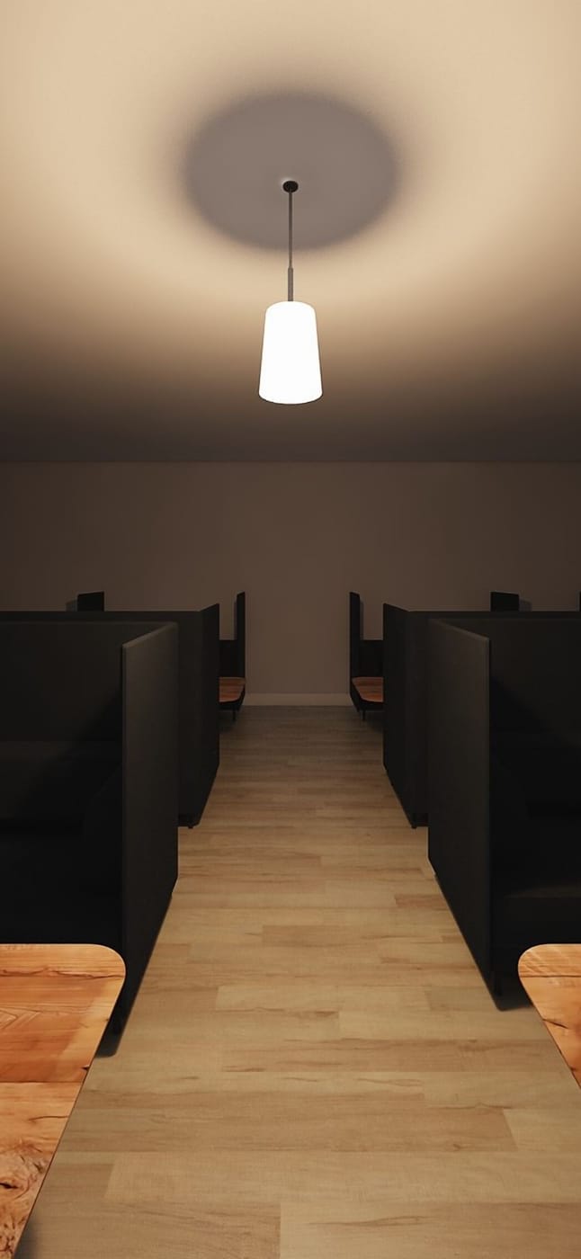 Mid-century cafe