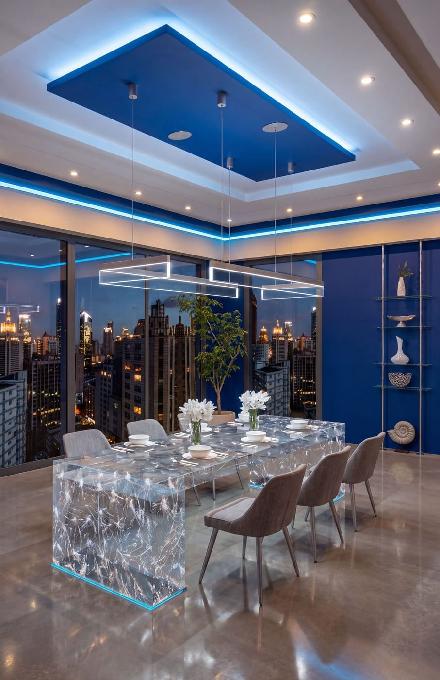 Mid-century dining room