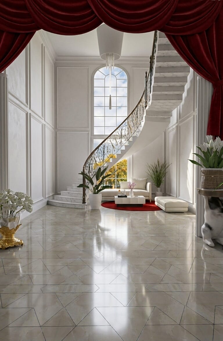 Neoclassical hall