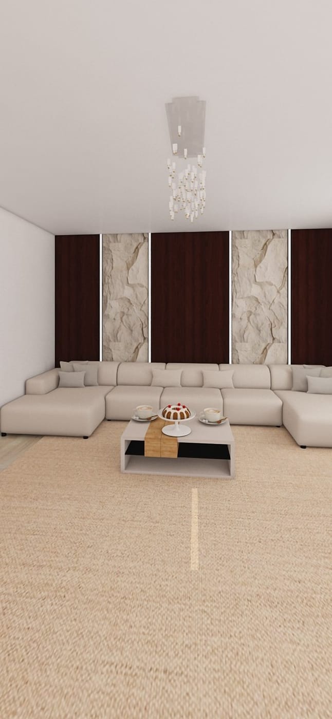 Mid-century living room