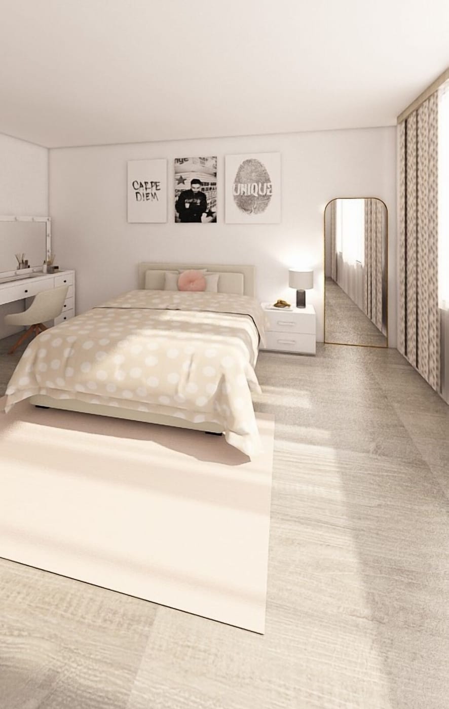 Scandinavian bedroom