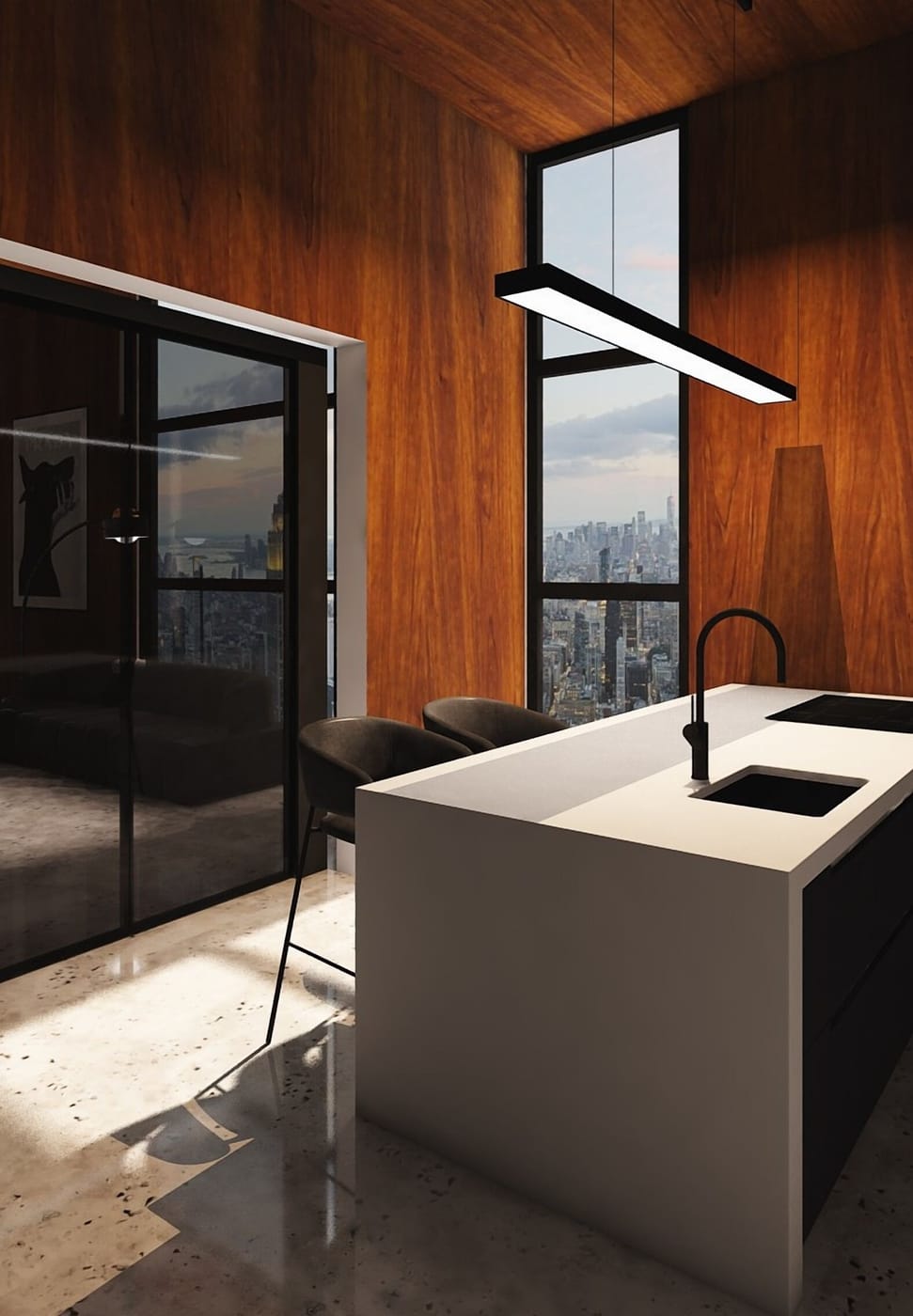Mid-century kitchen