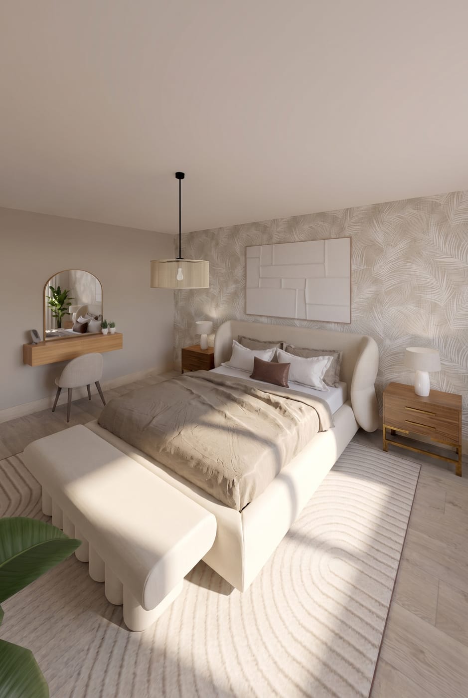 Scandinavian bedroom