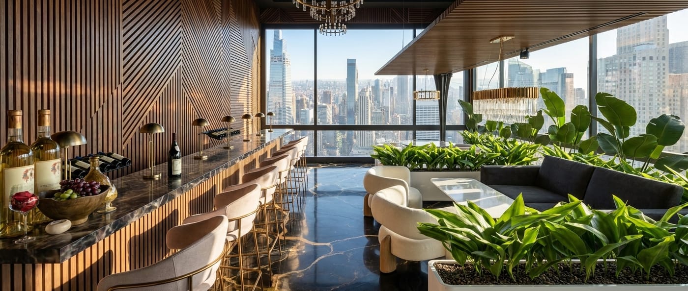 Contemporary living room