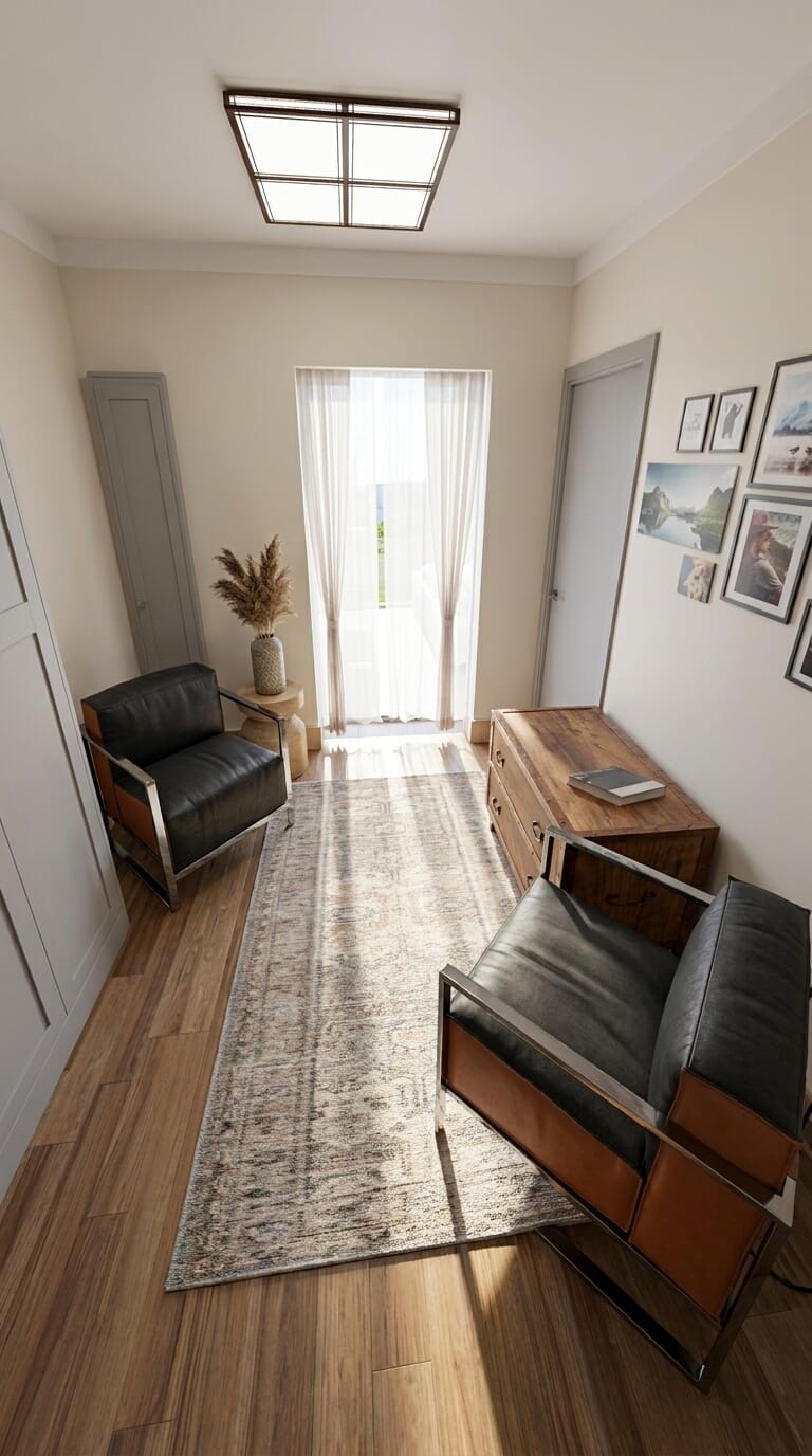 Mid-century living room