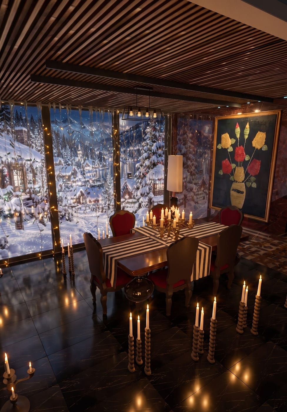 Traditional dining room