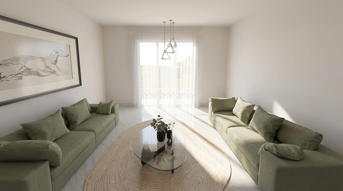 Contemporary living room