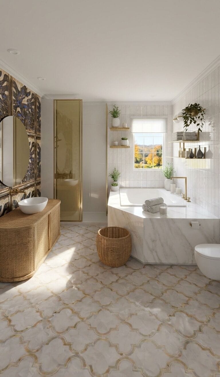 Mediterranean bathroom
