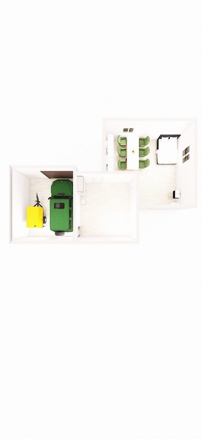 Mid-century garage