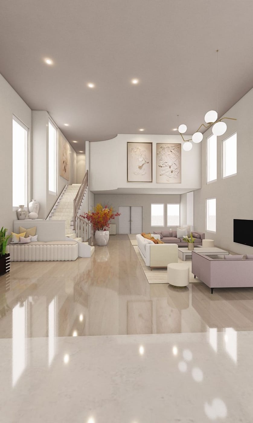 Contemporary living room