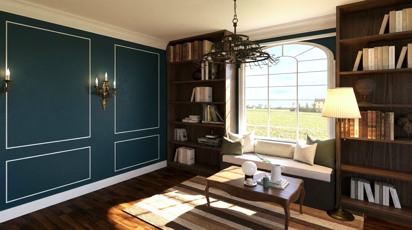 Traditional living room
