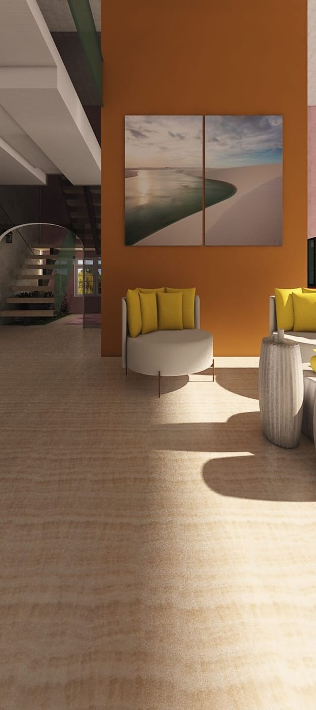 Contemporary living room