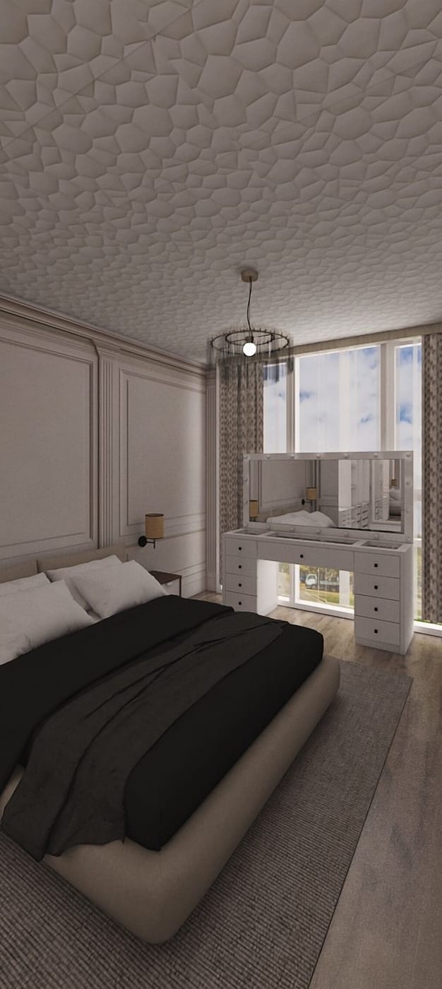 Mid-century bedroom