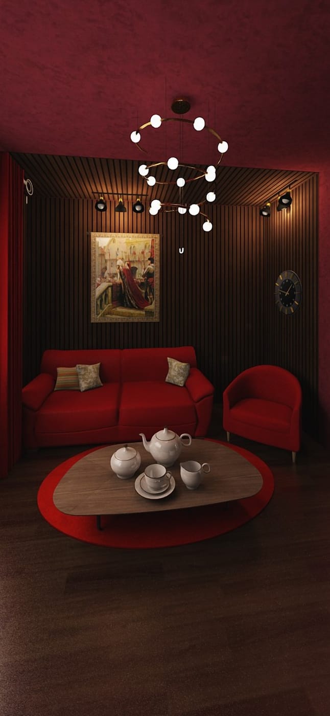 Contemporary living room