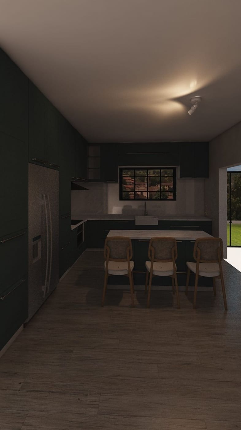 Mid-century kitchen