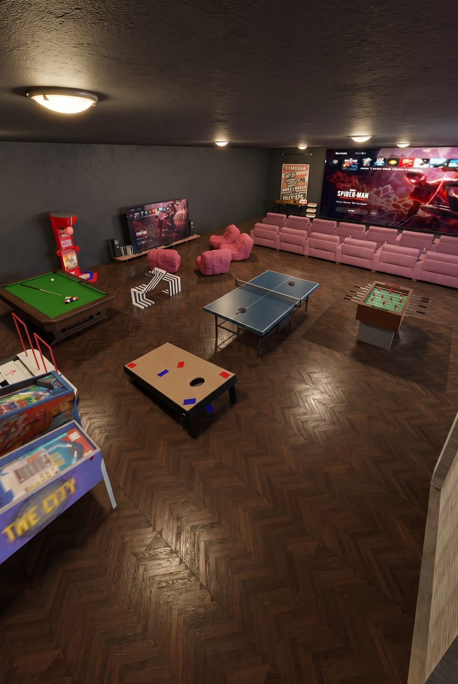 Mid-century home cinema