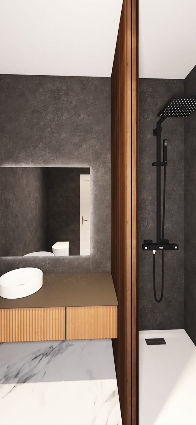 Scandinavian bathroom