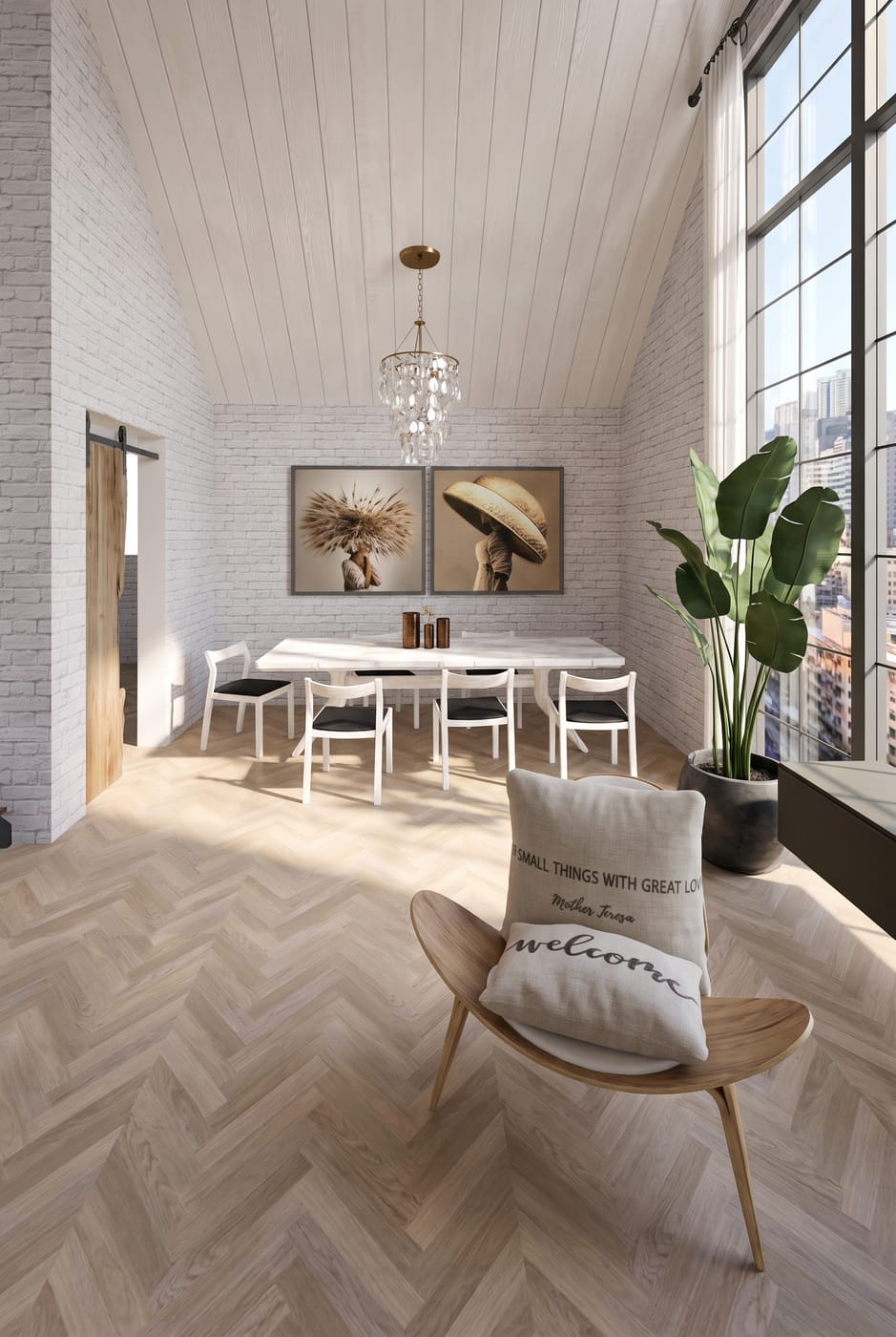 Mid-century dining room