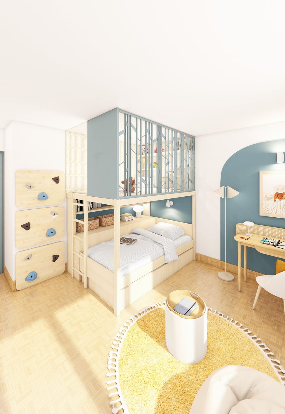 Scandinavian kids room