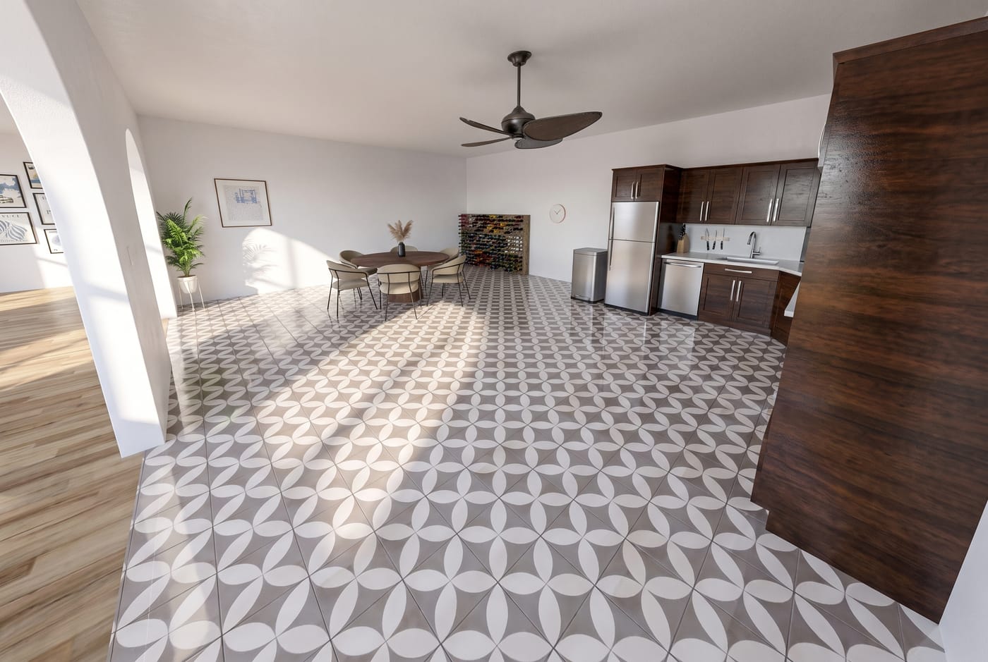 Mid-century kitchen
