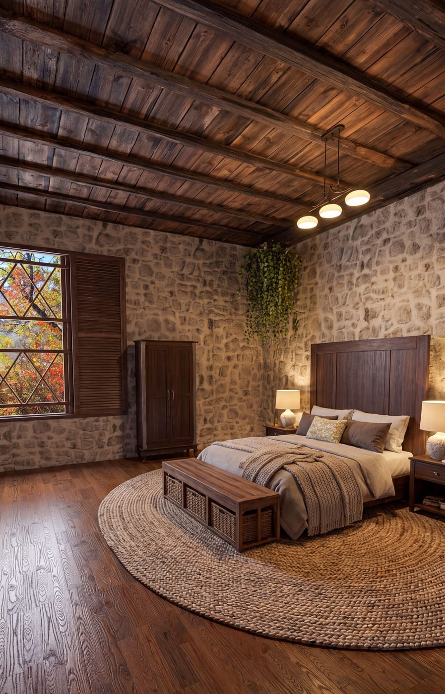 Traditional bedroom