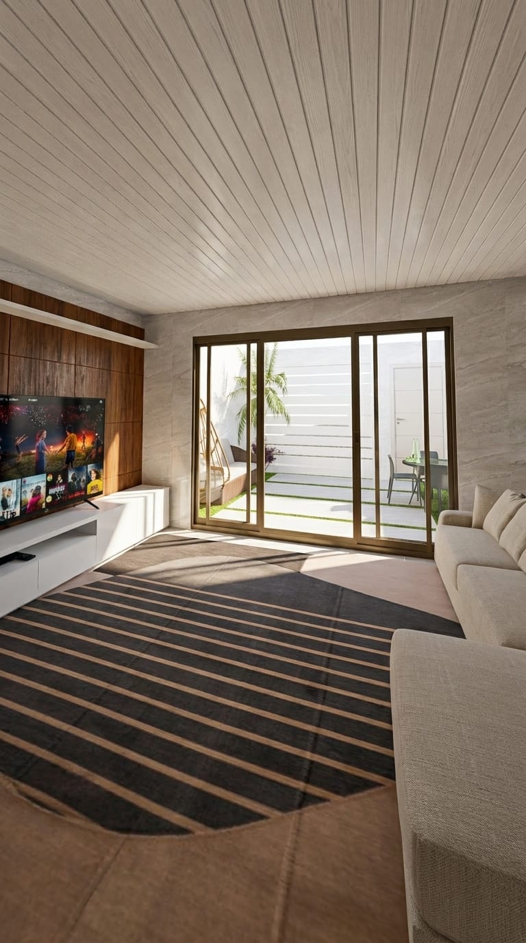Mid-century living room