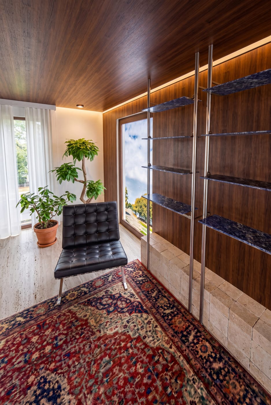 Mid-century living room