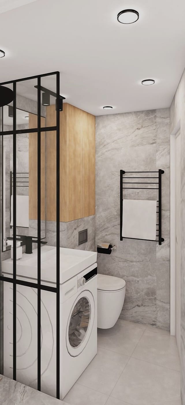 Mid-century bathroom
